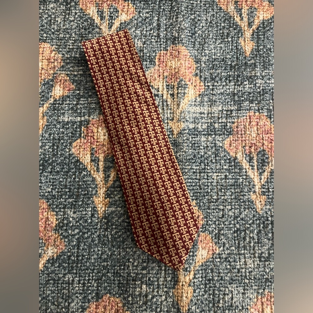 Vintage Texas A&M 100% Silk Men’s Tie